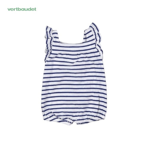 STRIPE SLEEVELESS BODYSUIT