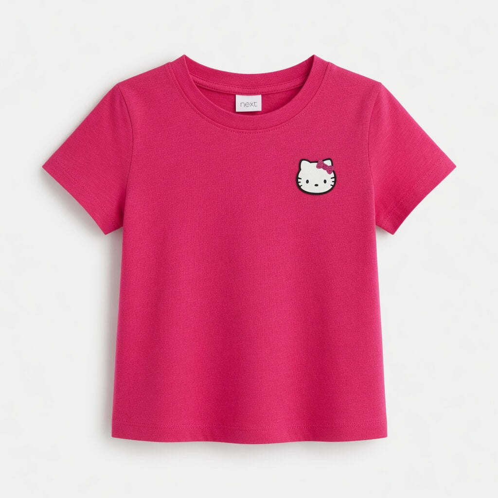HELLO KITTY APPILQUE T-SHIRT