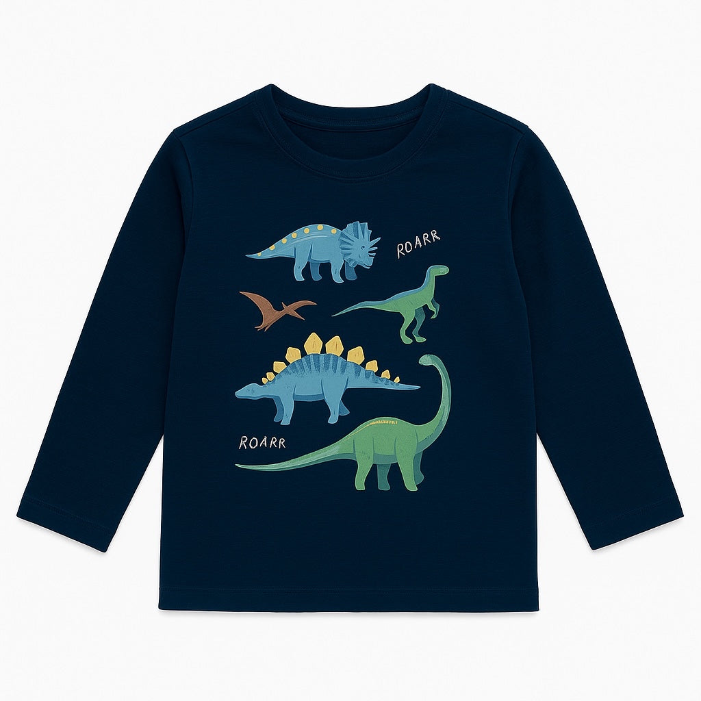 A dino roar t-shirt