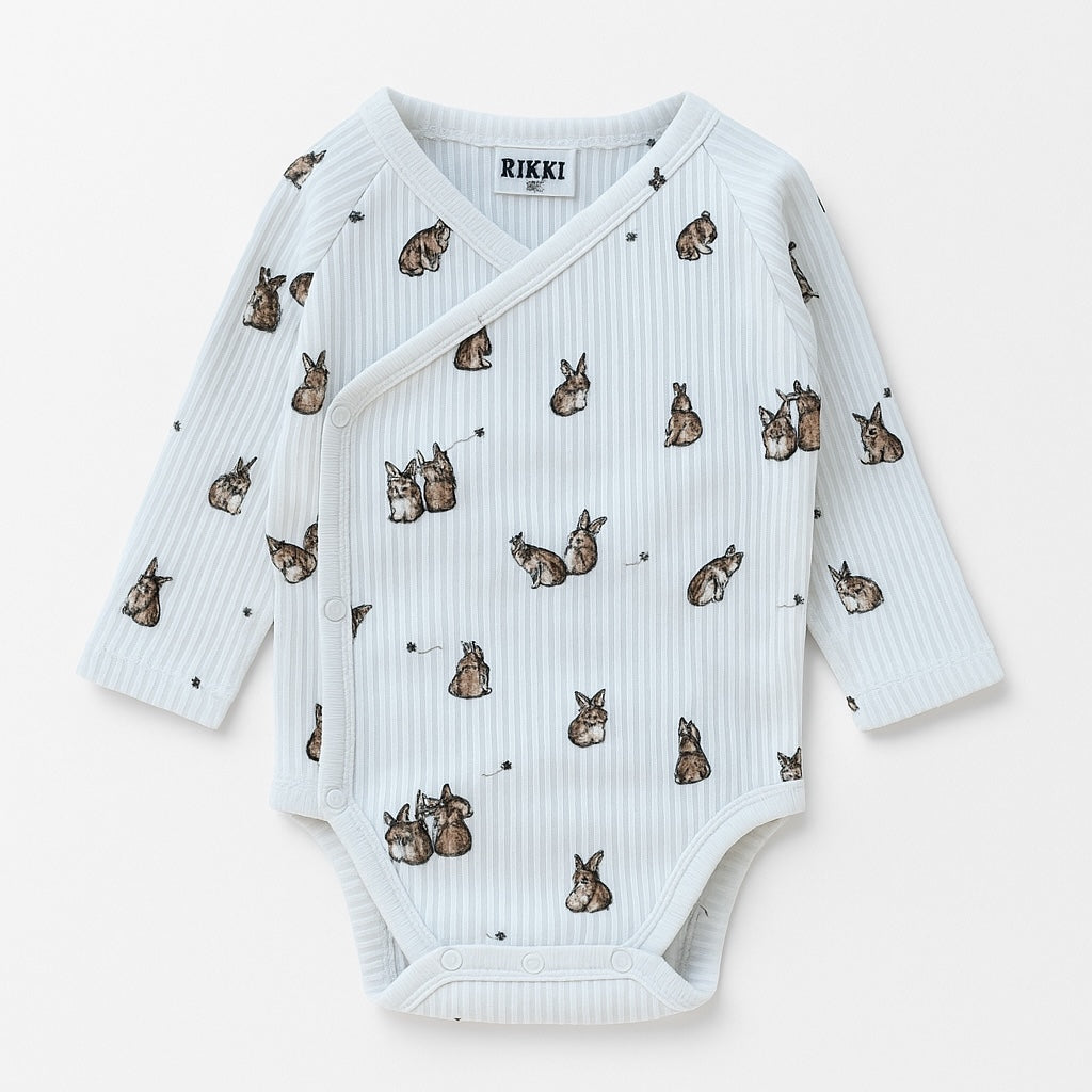 RABBIT PRINT BODY SUIT
