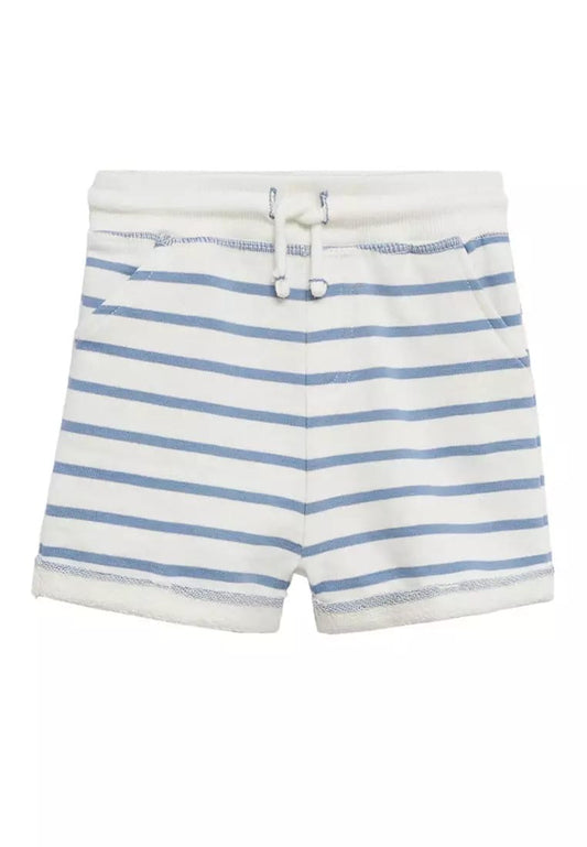 Light blue stripes shorts