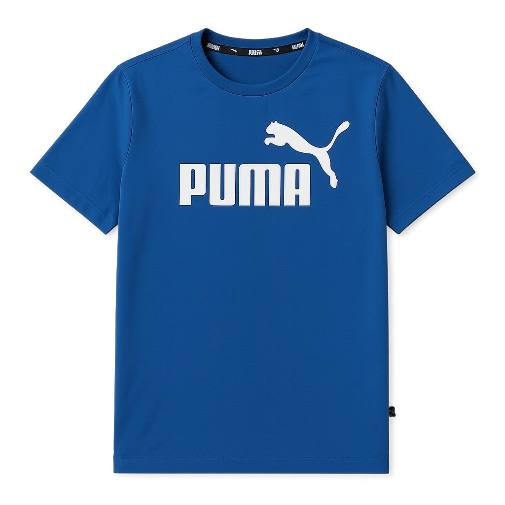 P blue t-shirt