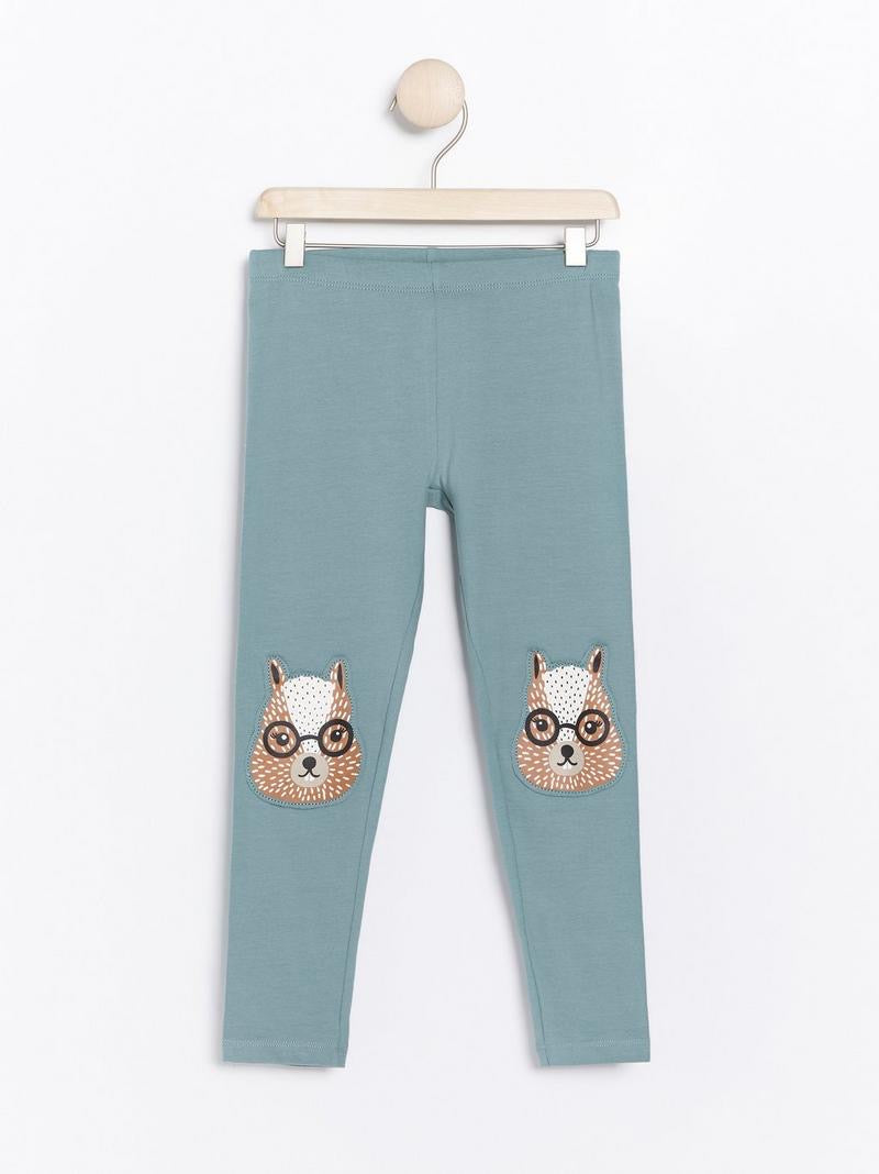 Squirrel print tights