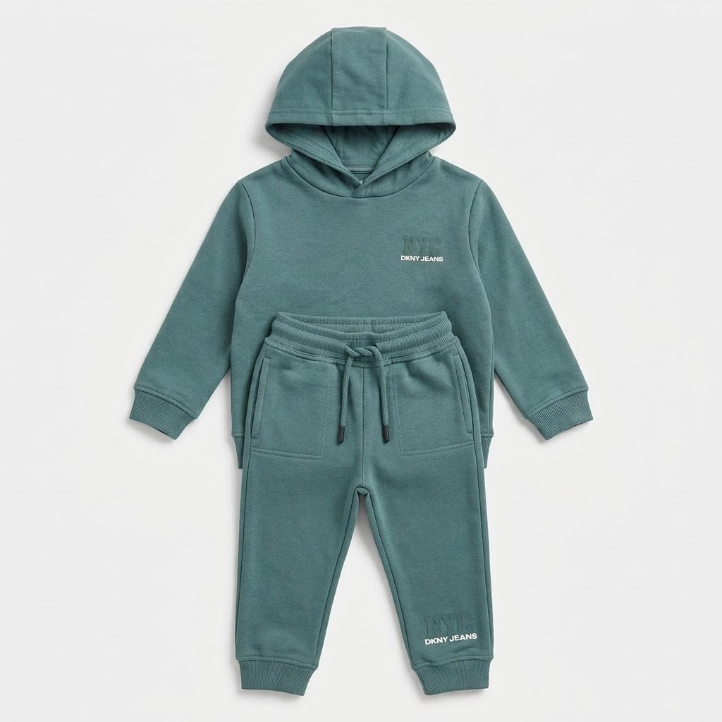 GREEN HOODED TRACKSUIT