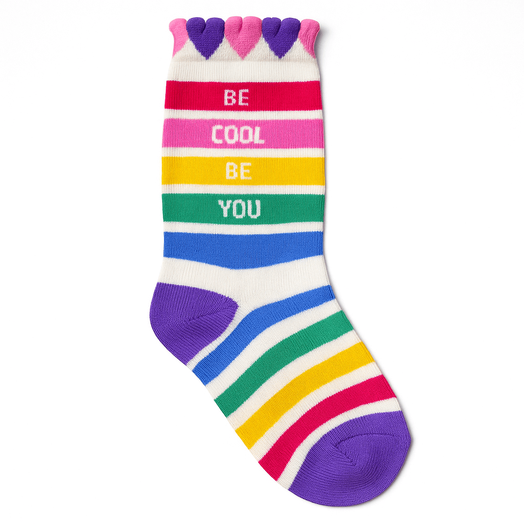 BE COOL STRIPE SOCKS