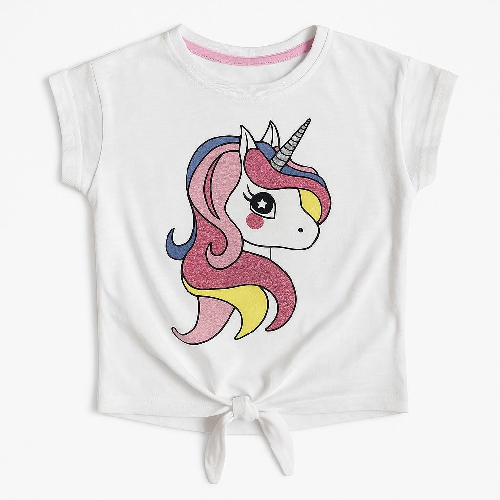 UNICORN KNOT STYLE T-SHIRT