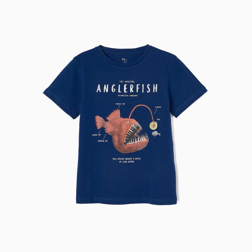 Angler fish t-shirt