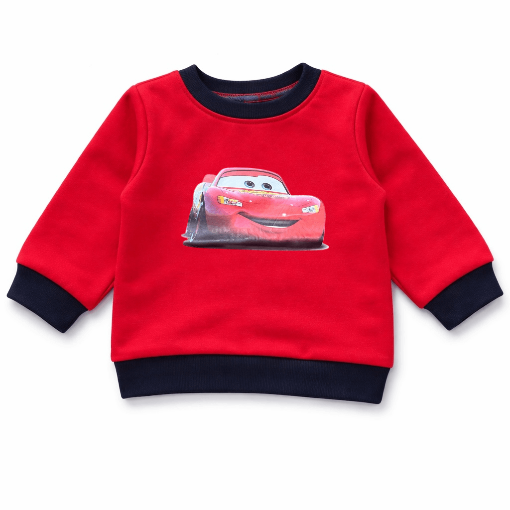 CARS PRINT SWEATSHIRT