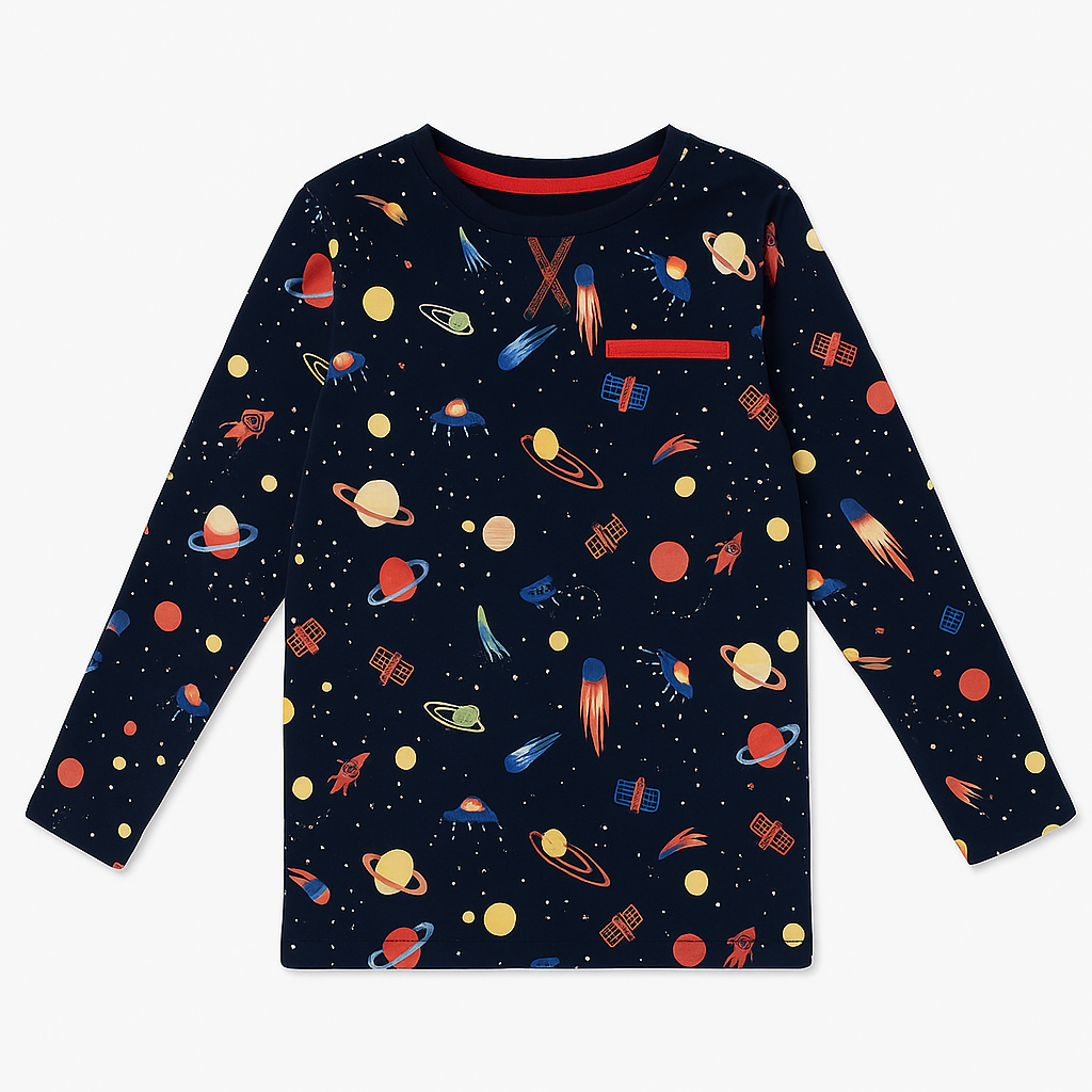 SPACE THEMED T-SHIRT