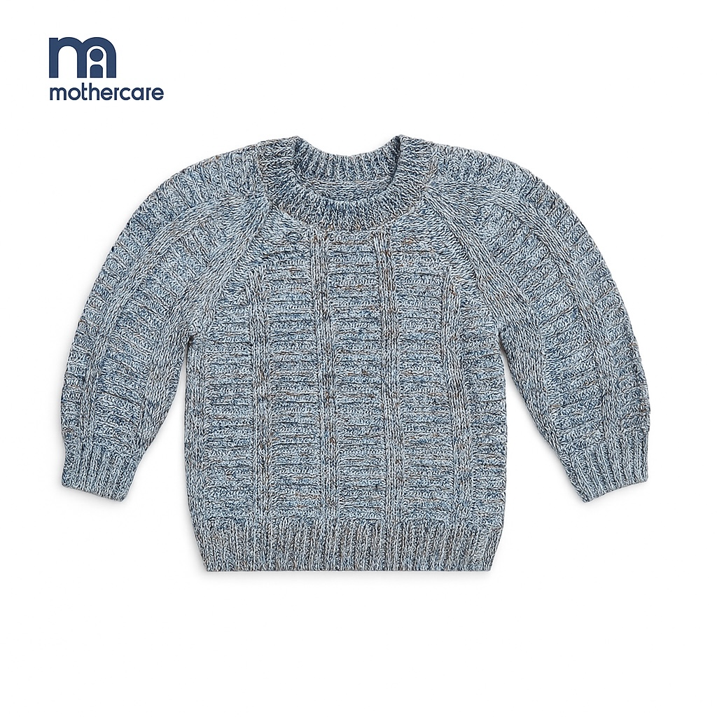 KNITTED GREY SWEATER