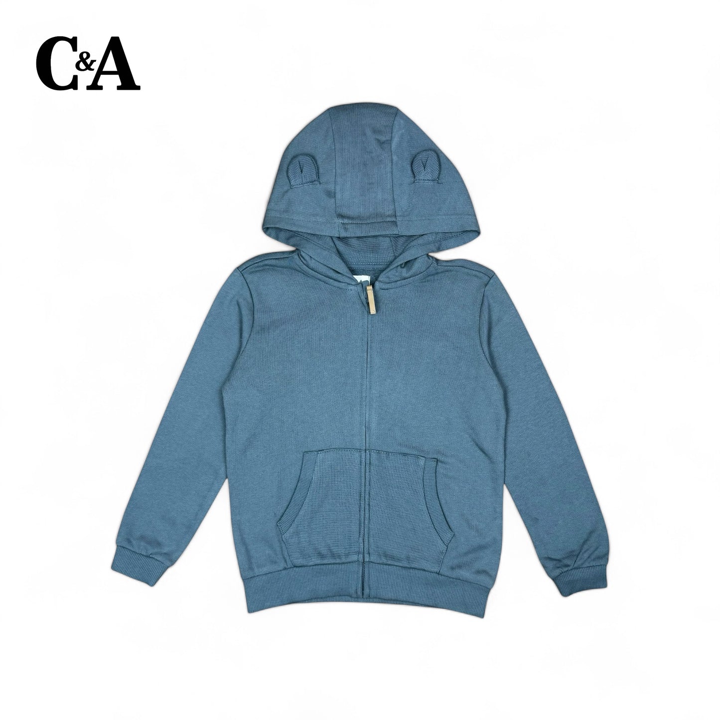 EARS ZIPPER HOOD