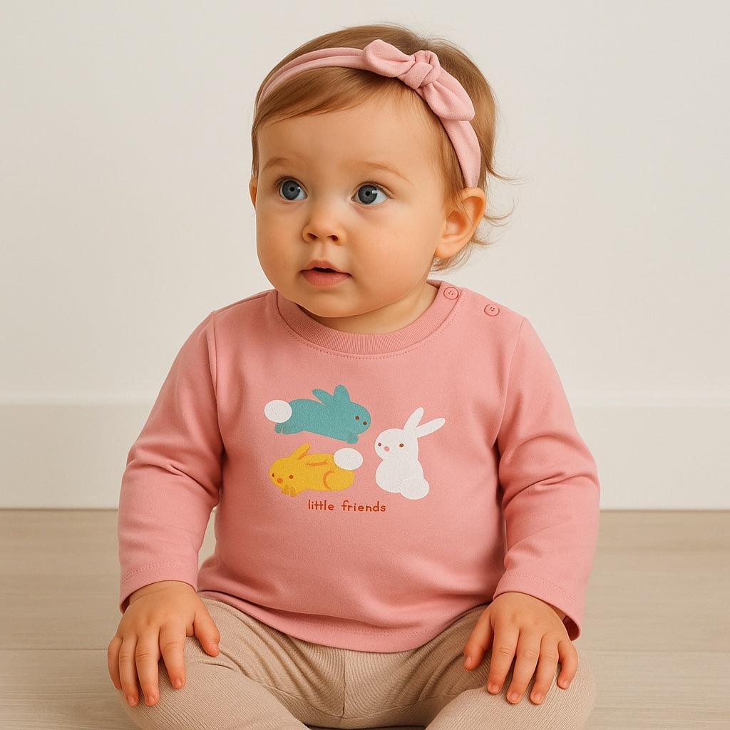 Rabbit Pink T-shirt