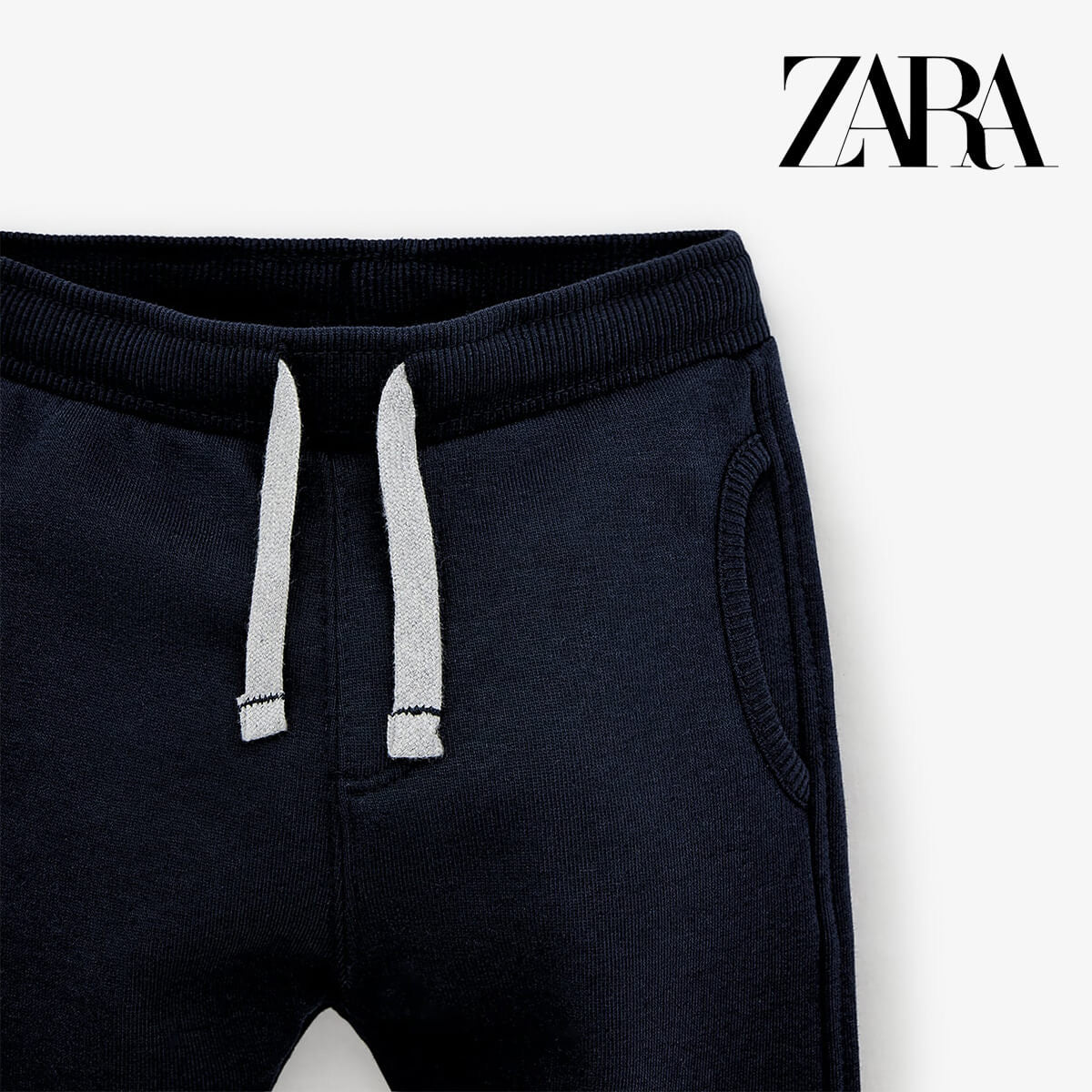 BLUE POCKET FASHION TROUSER