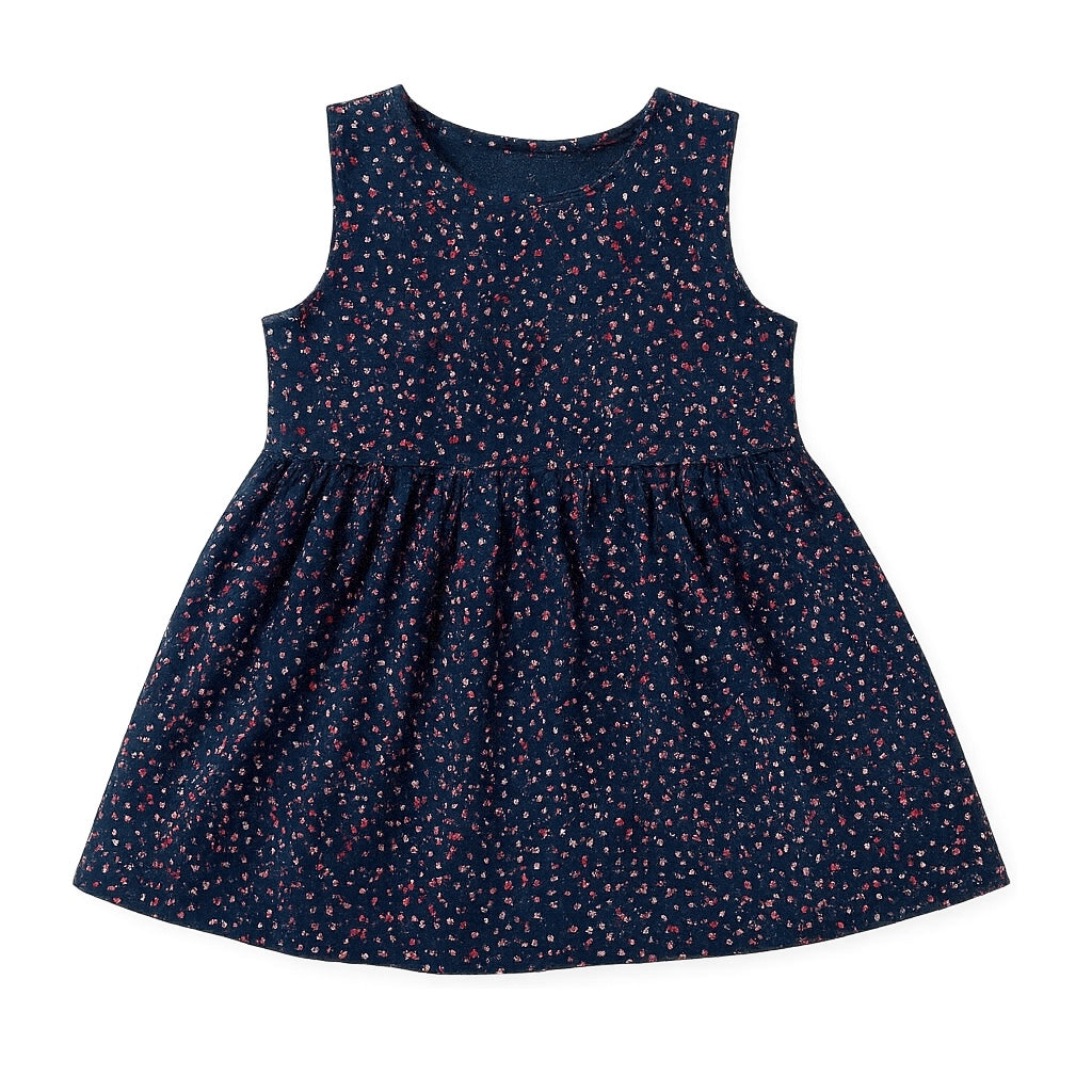 Why Is the Dotted Dark Blue Frock Every Baby Girl’s Dream Dress?