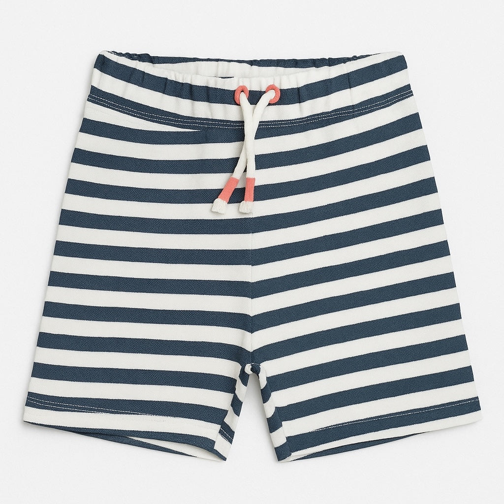 Stripe white shorts