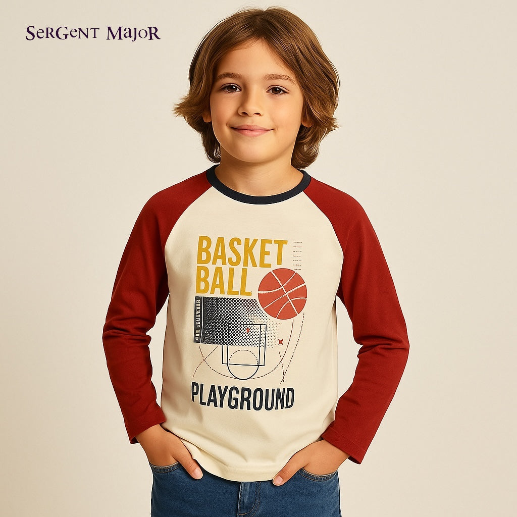 Sergeant major basket ball t-shirt