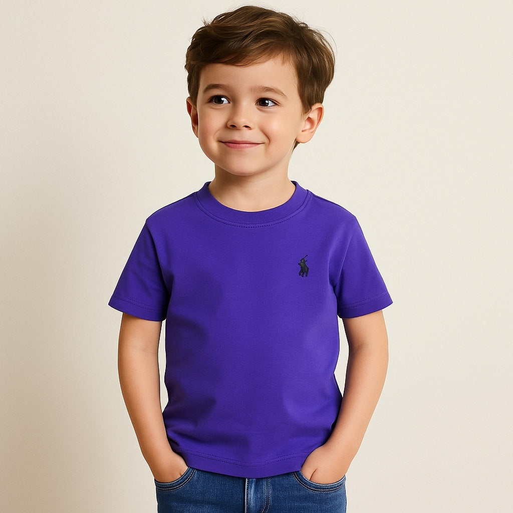 POLO PURPLE T-SHIRT