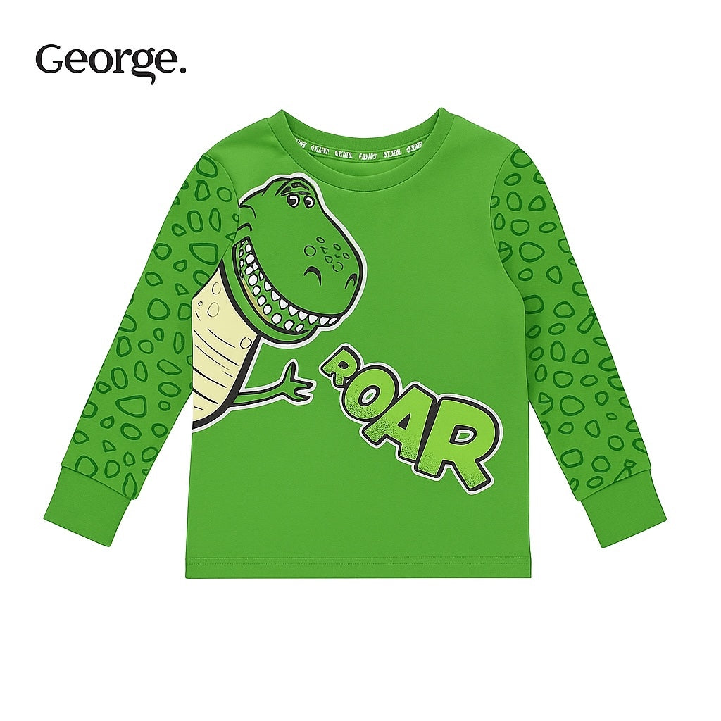 DINO ROAR GREEN T-SHIRT
