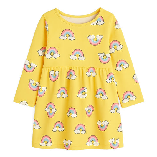 RAINBOW LIGHT YELLOW FROCK