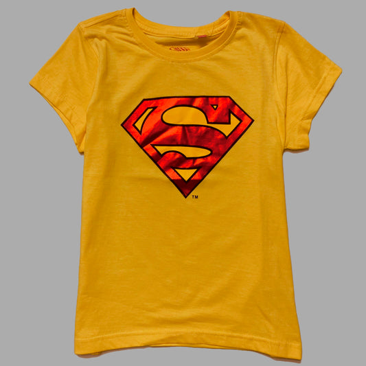 Superwoman yellow t-shirt