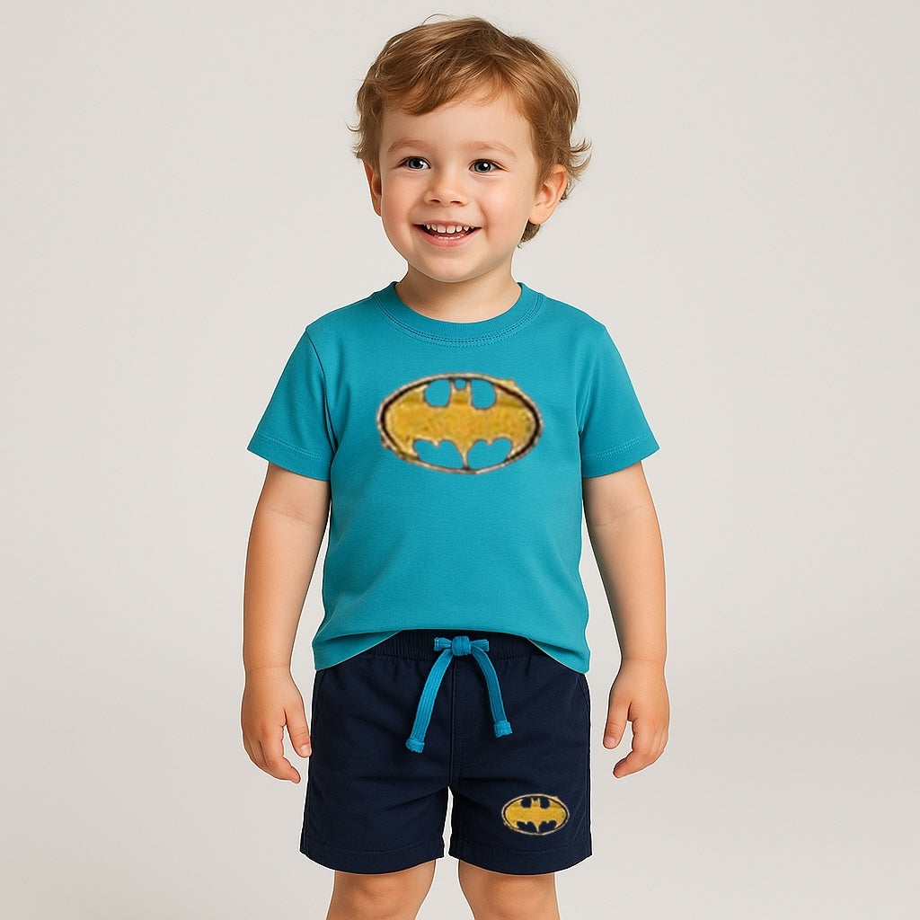 Batman 2pc blue