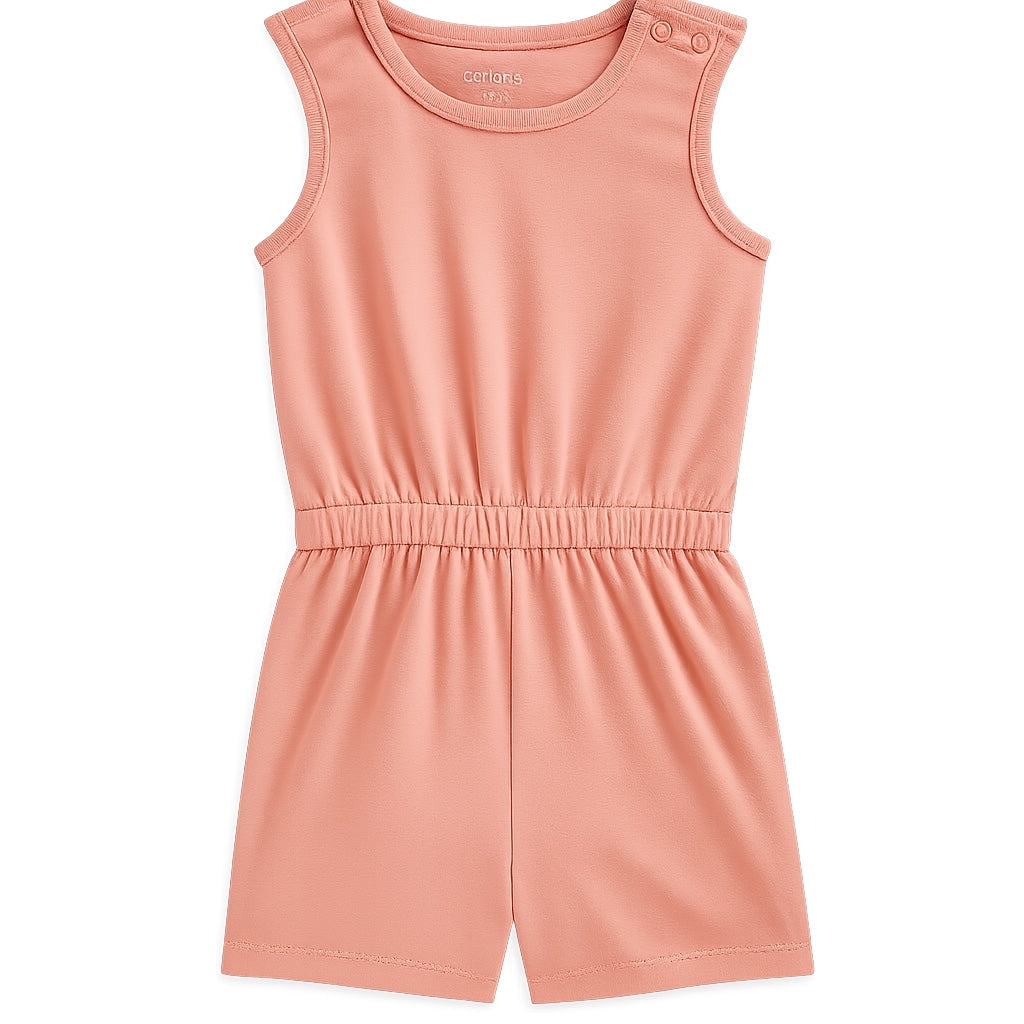 LIGHT PEACH PLAIN JUMPSUIT