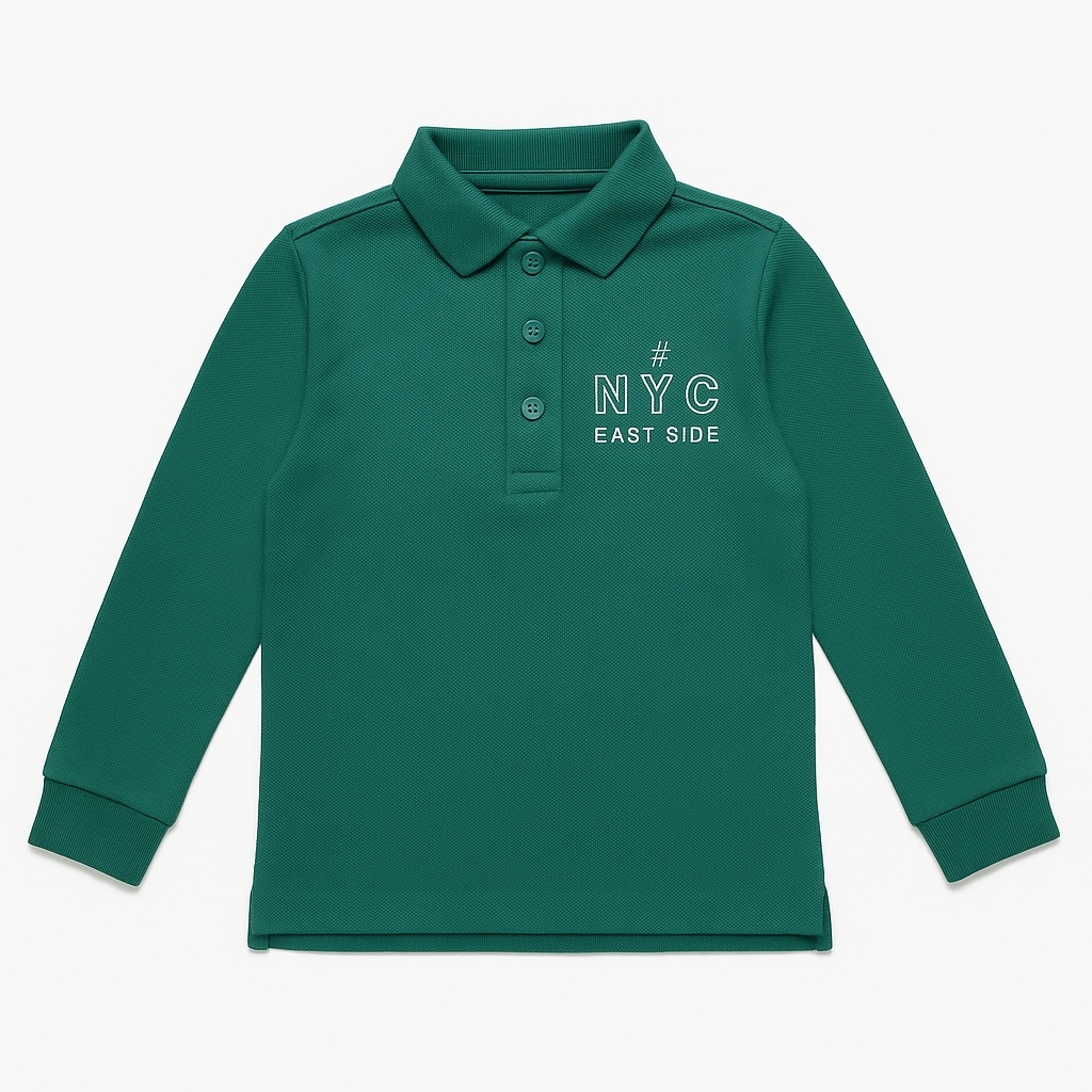 NYC GREEN POLO SHIRT