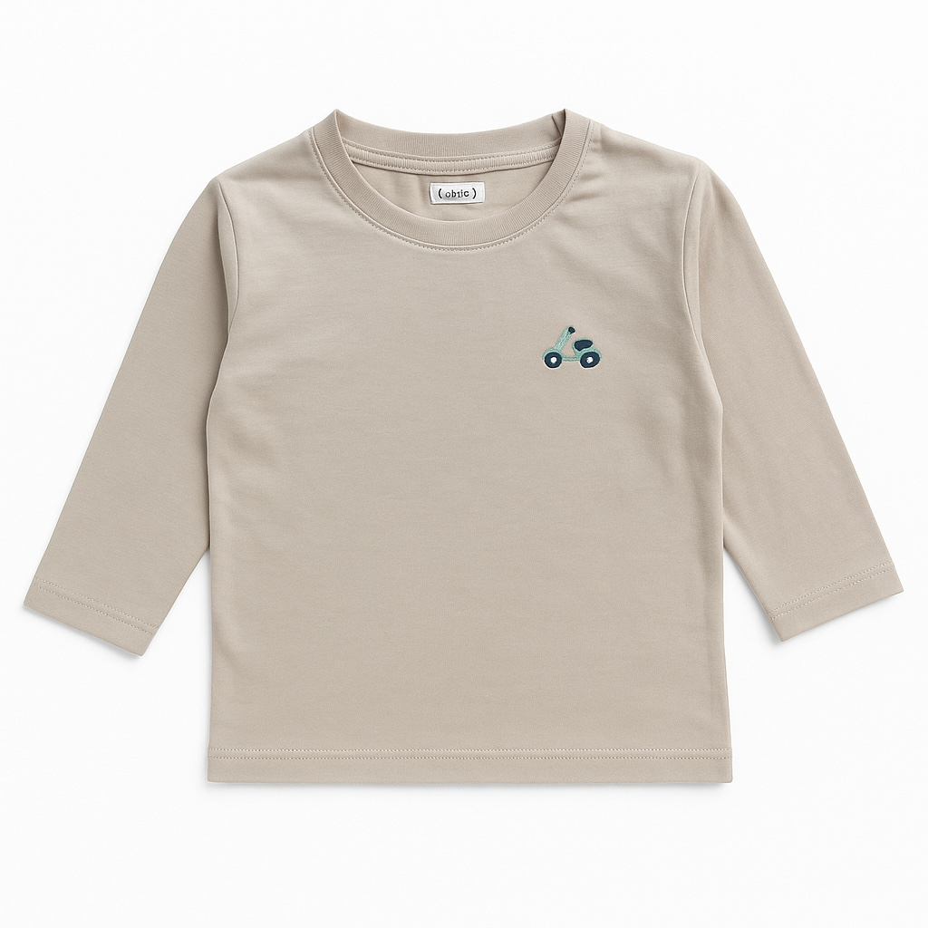 SCOOTER EMBROIDERY T-SHIRT