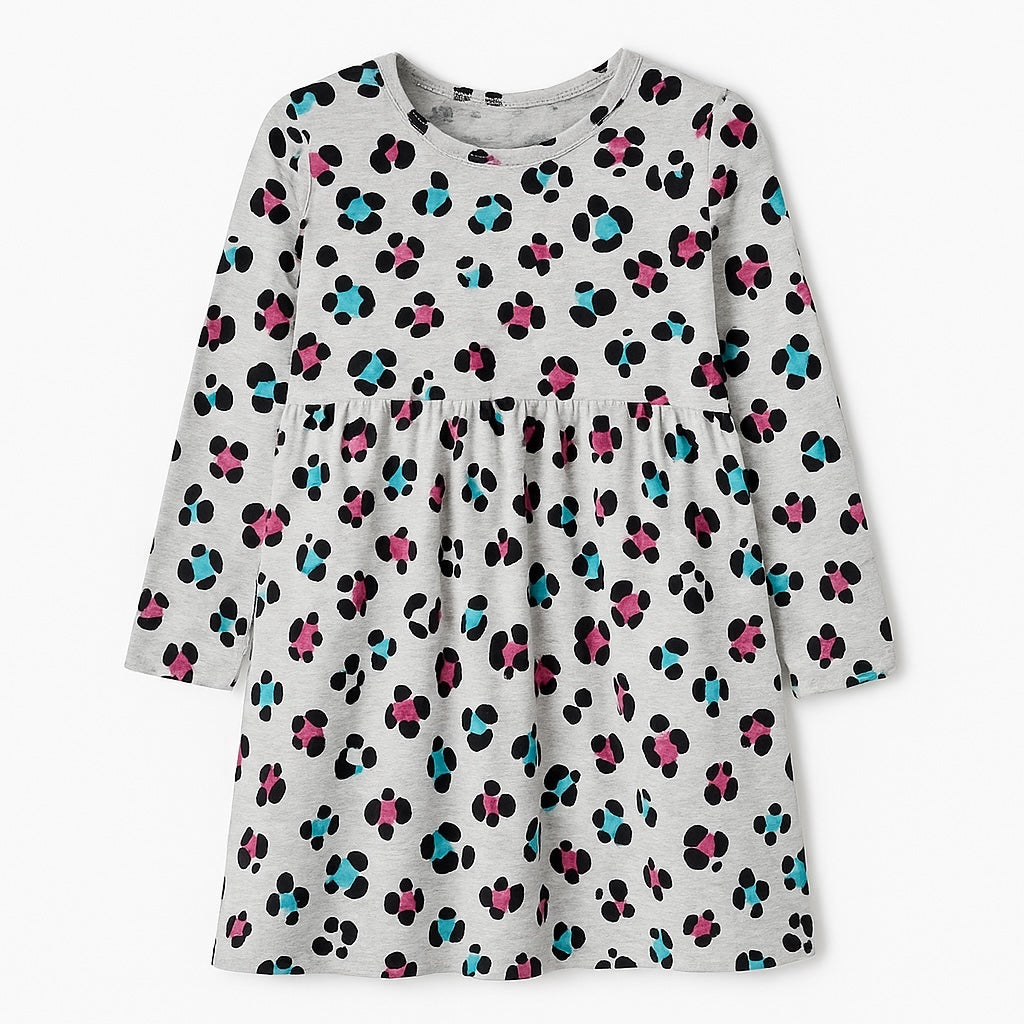 LEOPARD PRINTED FROCK