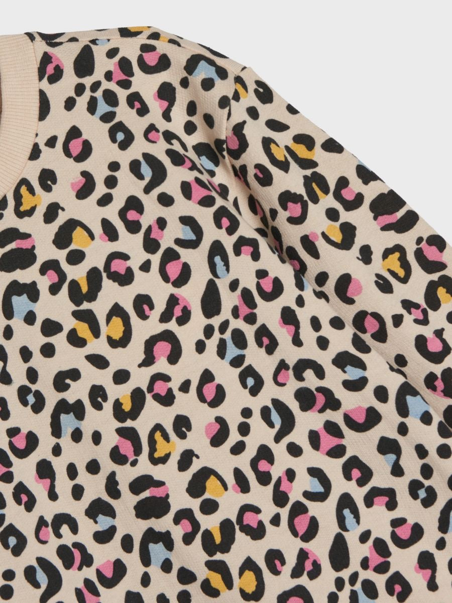 LEOPARD PRINT SWEATSHIRT