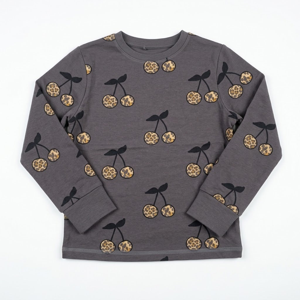 CHERRY ALLOVER PRINTED T-SHIRT