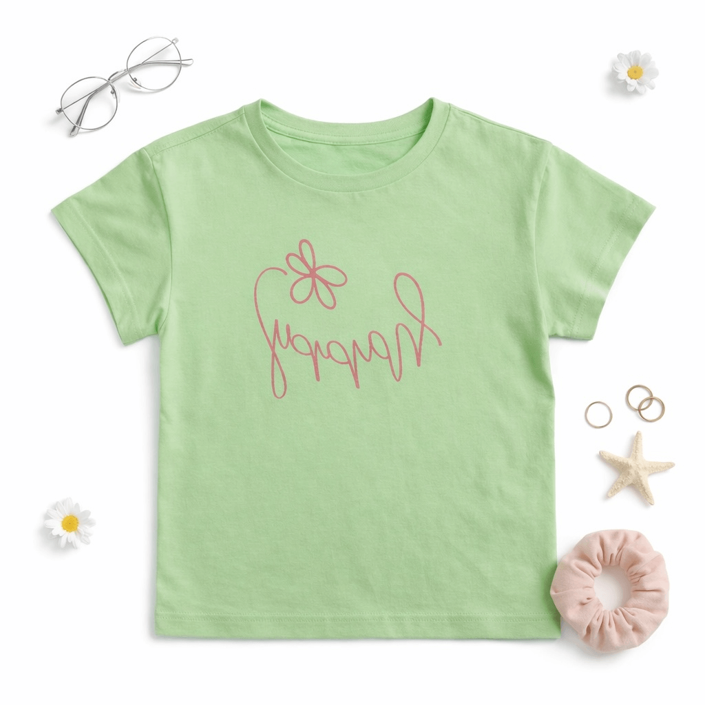 HAPPY PRINTED T-SHIRT