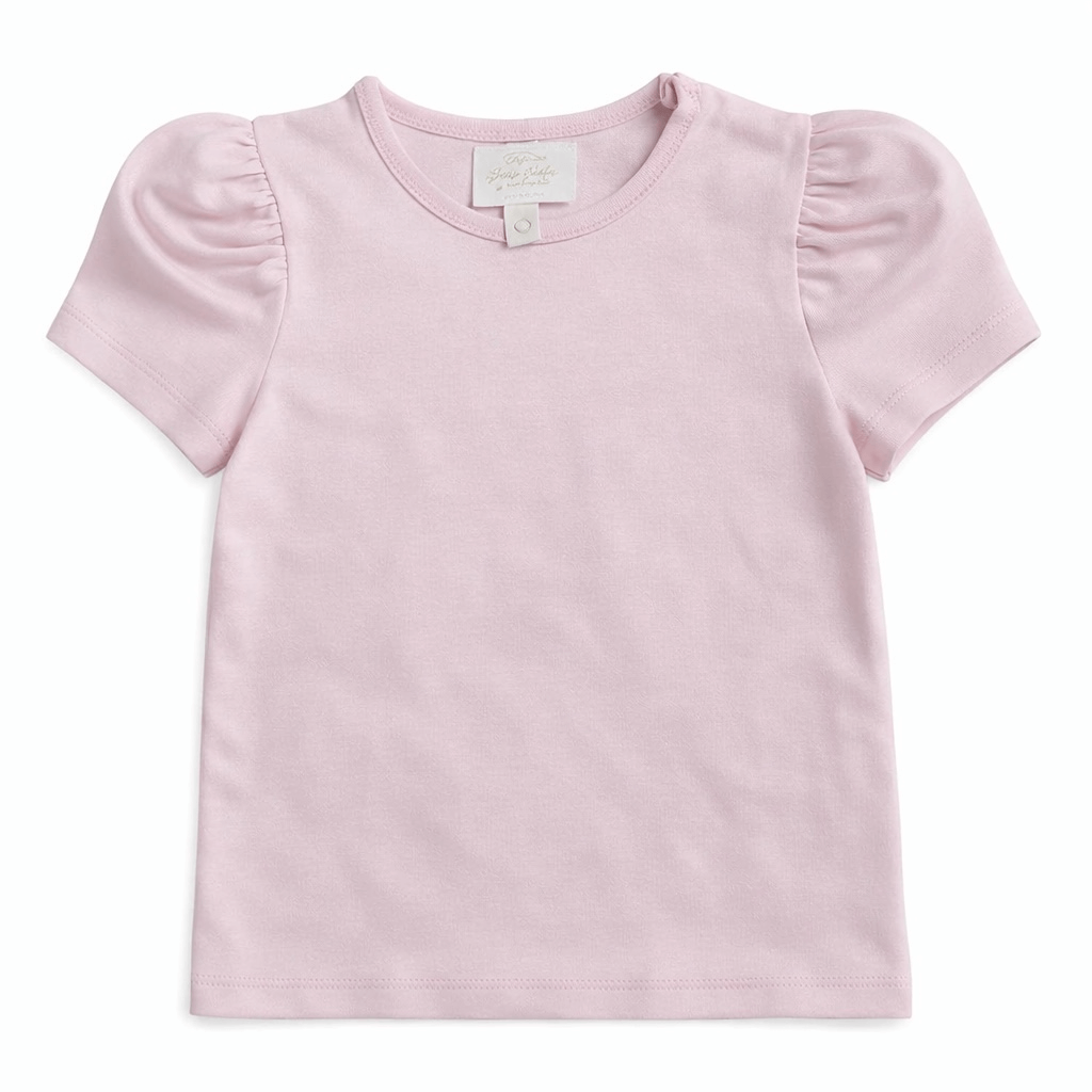 BABY PINK SLEEVES STYLE T-SHIRT