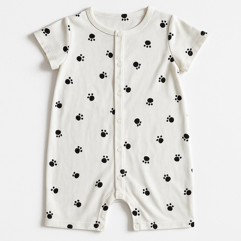 STEP PRINTS ALLOVER BODYSUIT