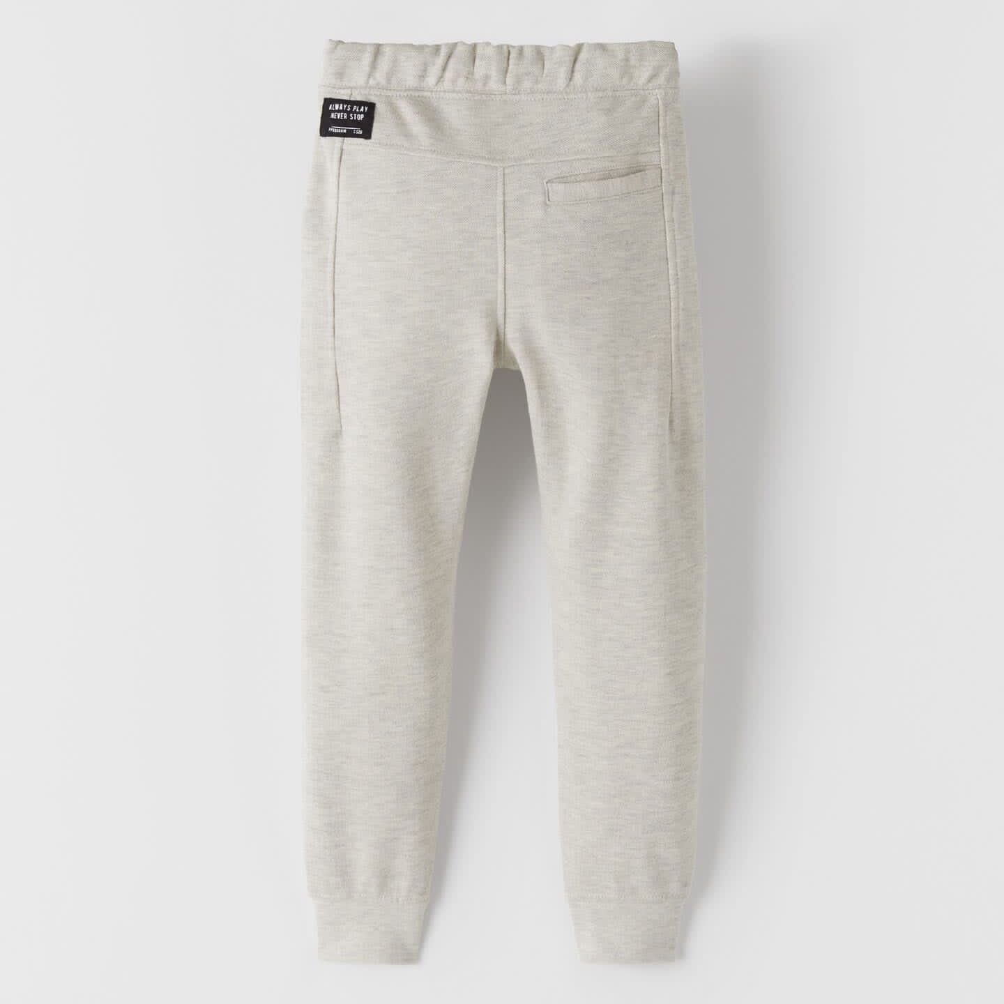 ZIPPER GREY TROUSER
