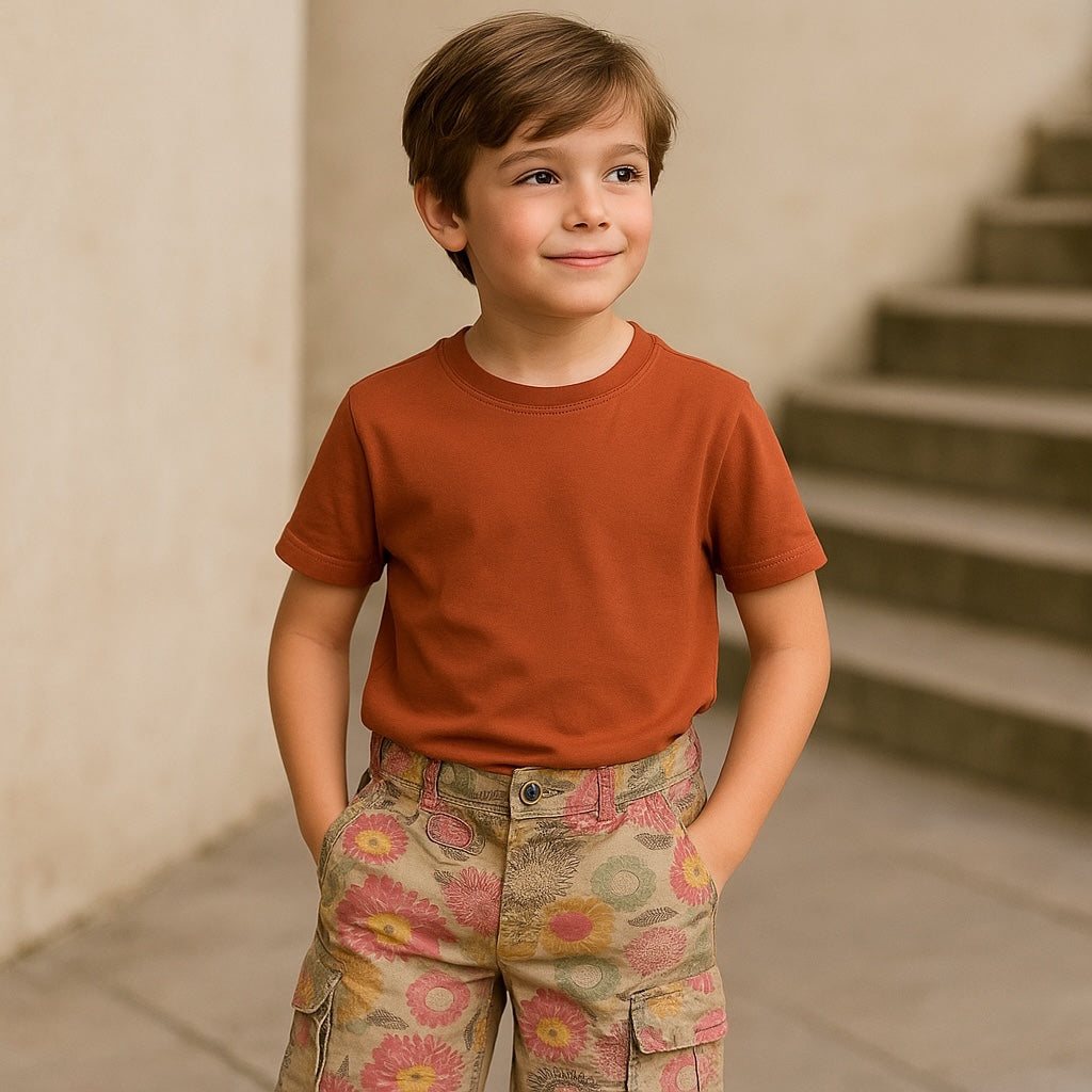 CARGO PRINTED SHORTS
