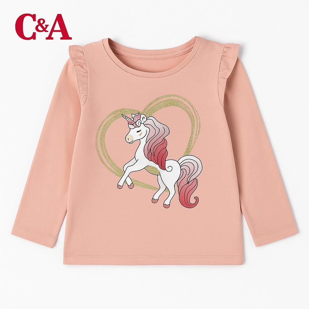 Unicorn heart t-shirt