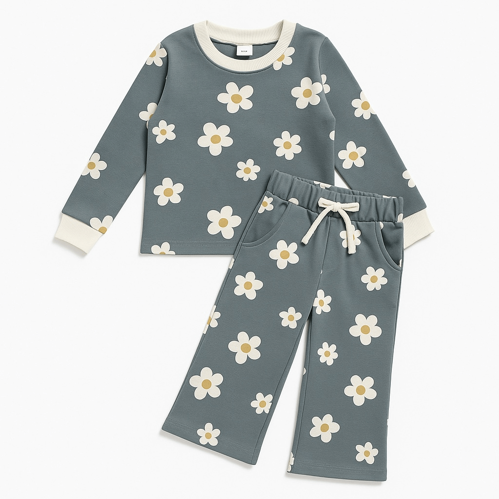 FLORAL ALLOVER TRACKSUIT