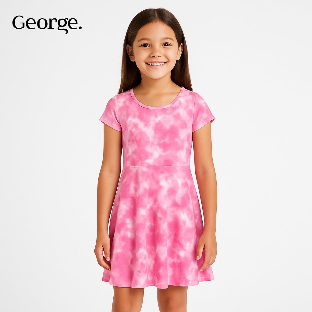 TIE & DYE COTTON FROCK