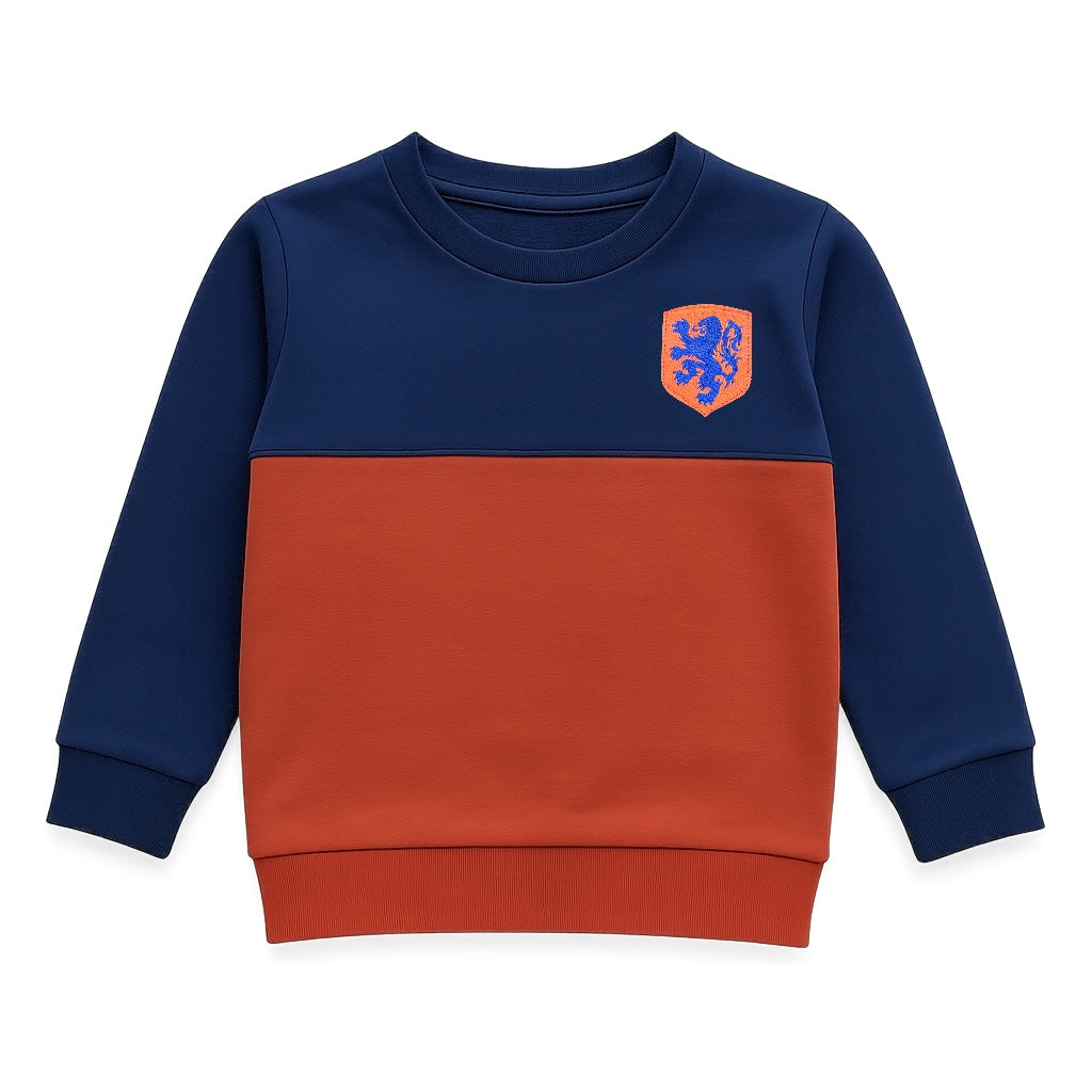 TWO TONE POCKET PATCH SWEATSHIRT