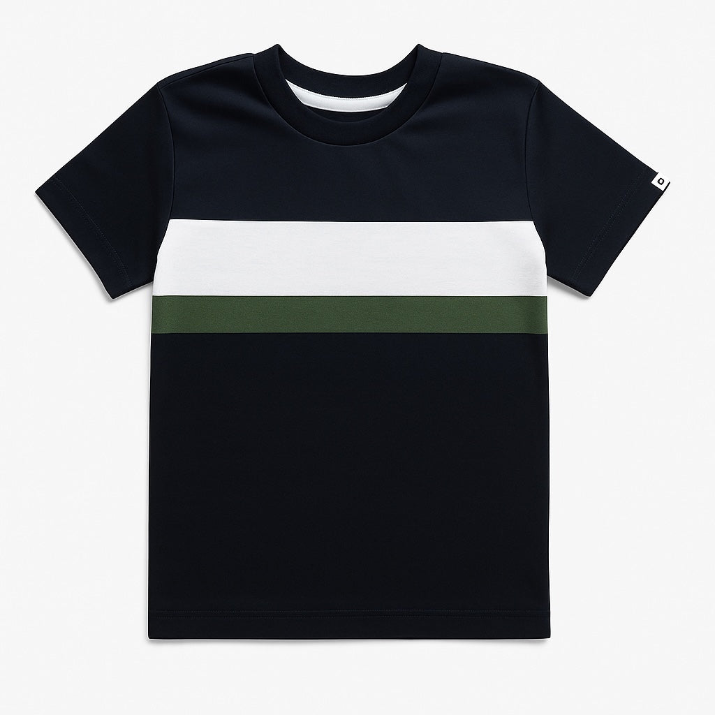DK STRIP BLACK T-SHIRT