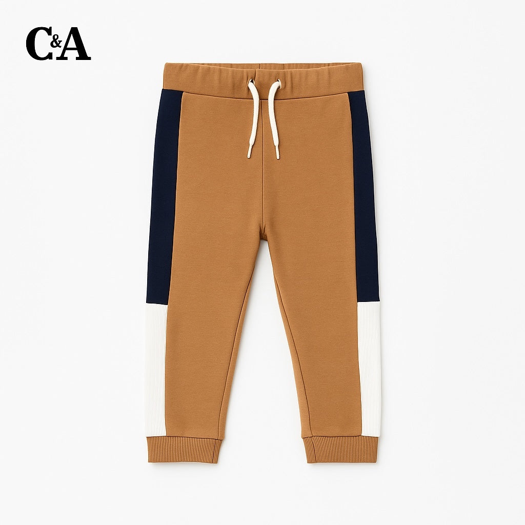 STRIPE BROWN TROUSER