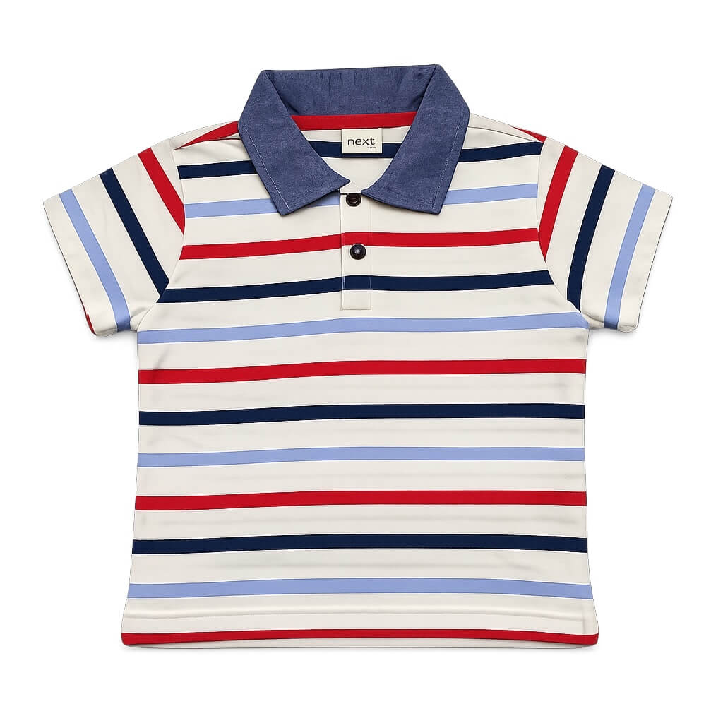 MULTI STRIPE POLO SHIRT