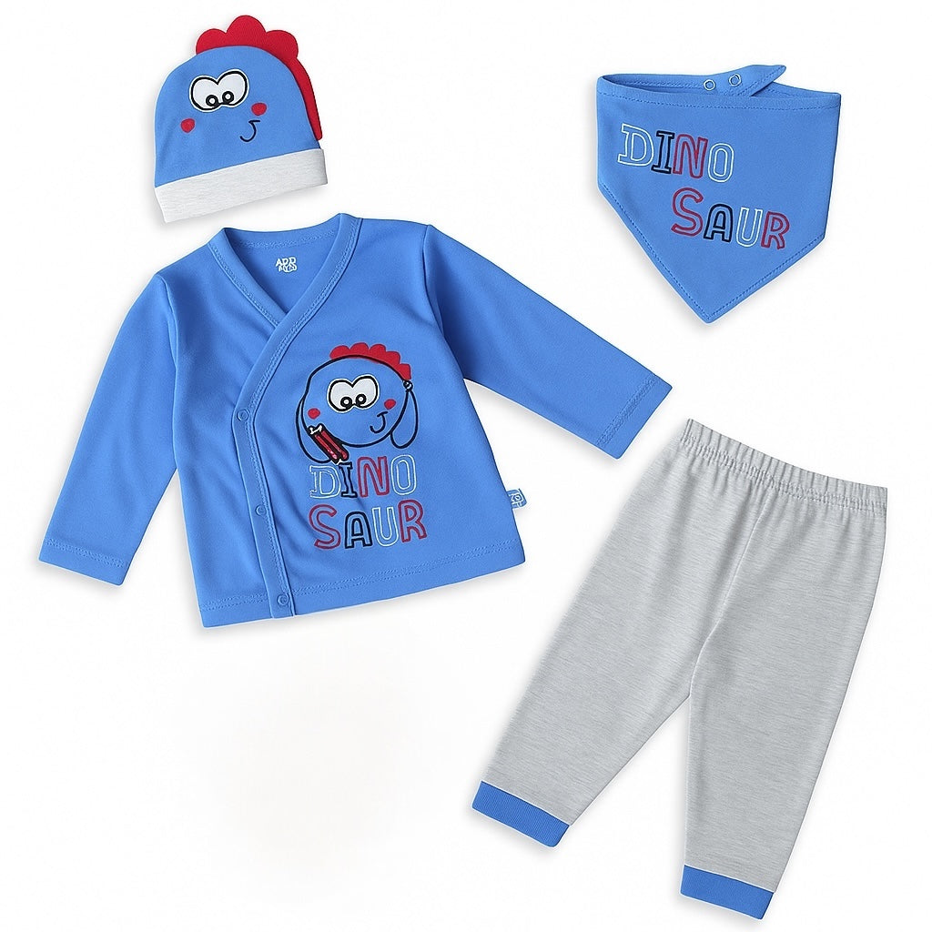 DINO SUAR BLUE 4PC SET
