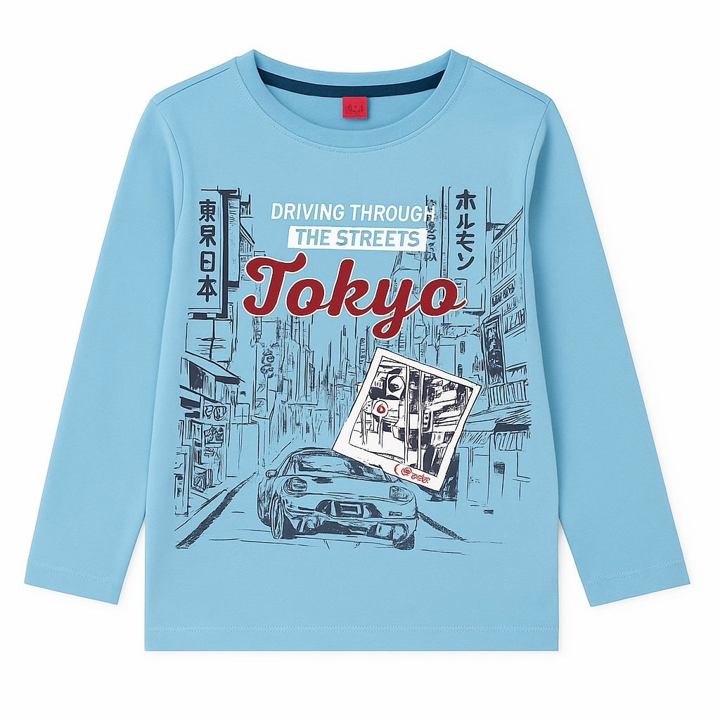 Tokyo tshirt blue
