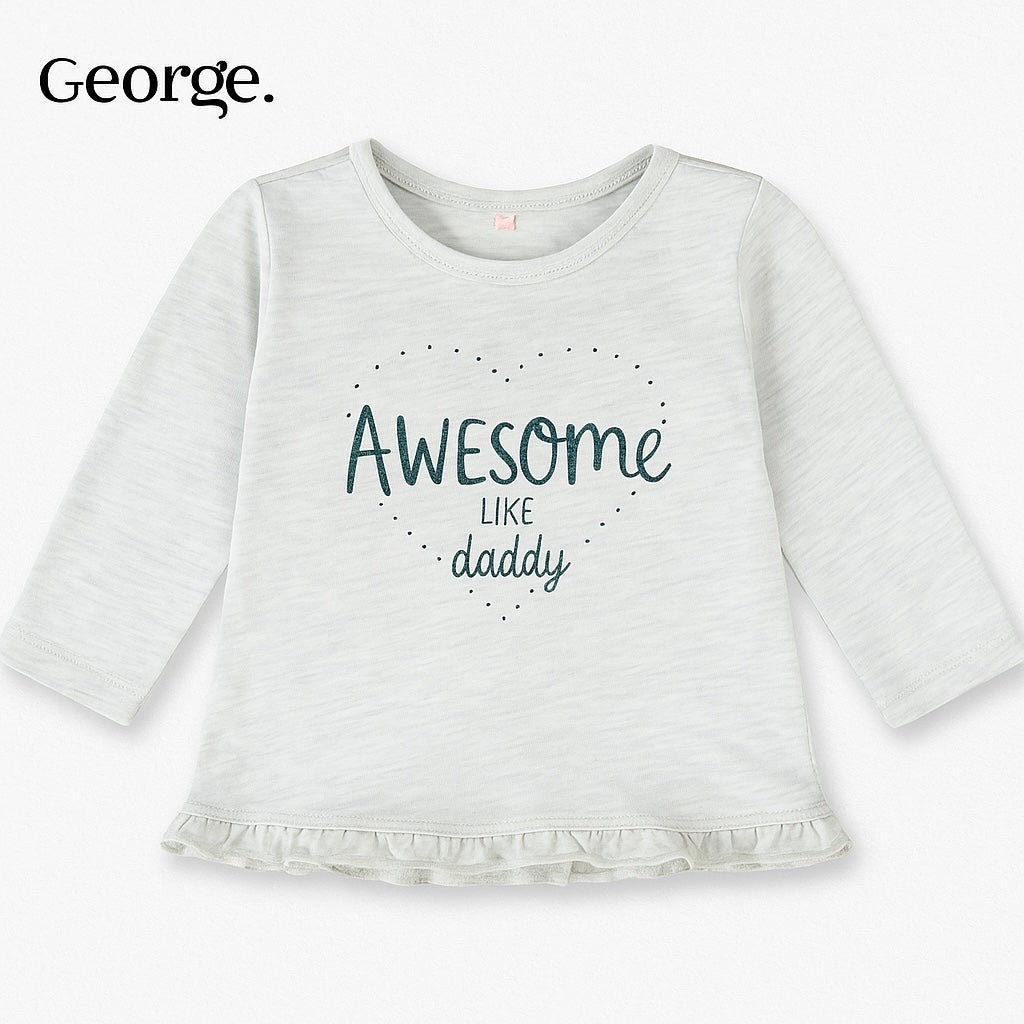 Awesome like daddy t-shirt