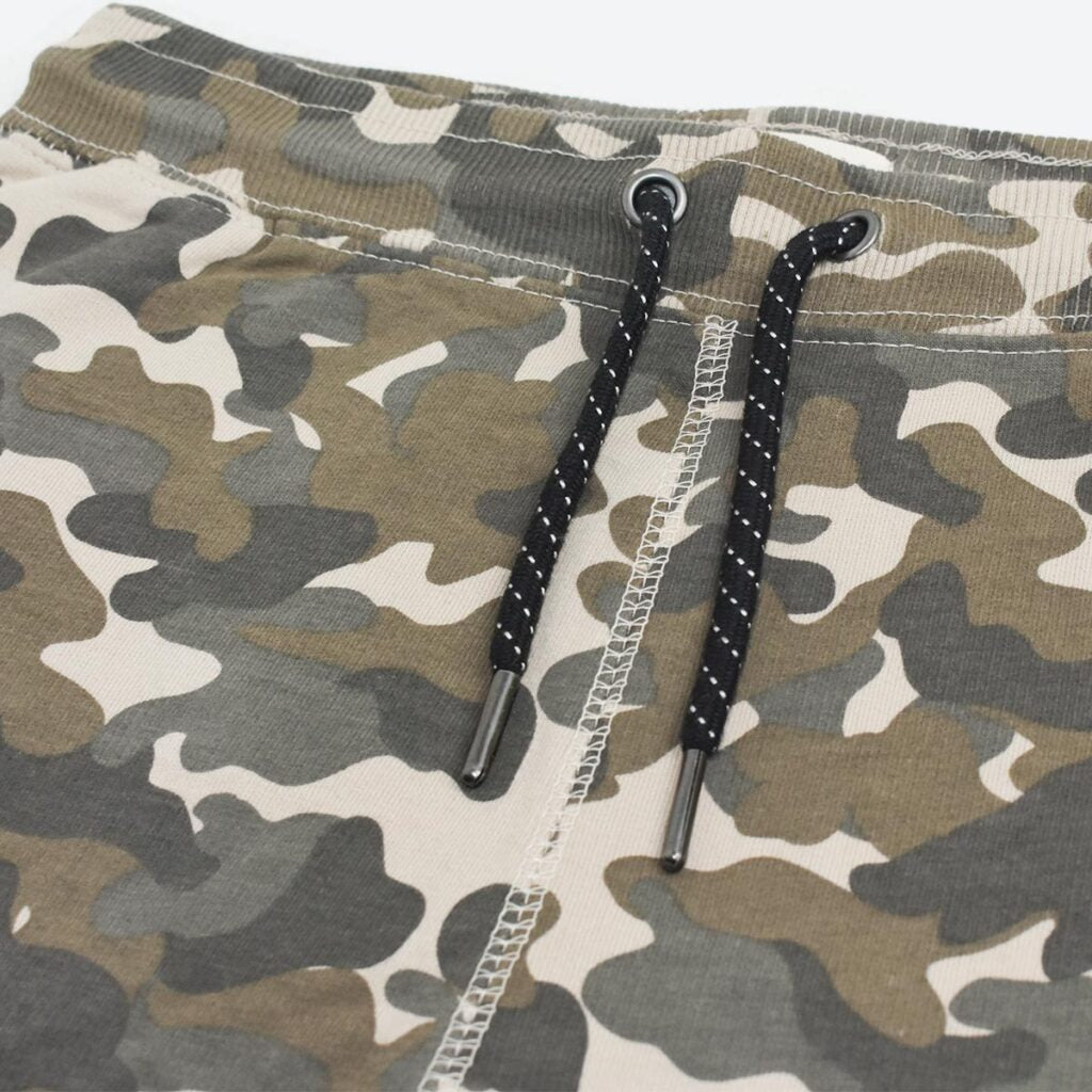 Green Camouflage Shorts