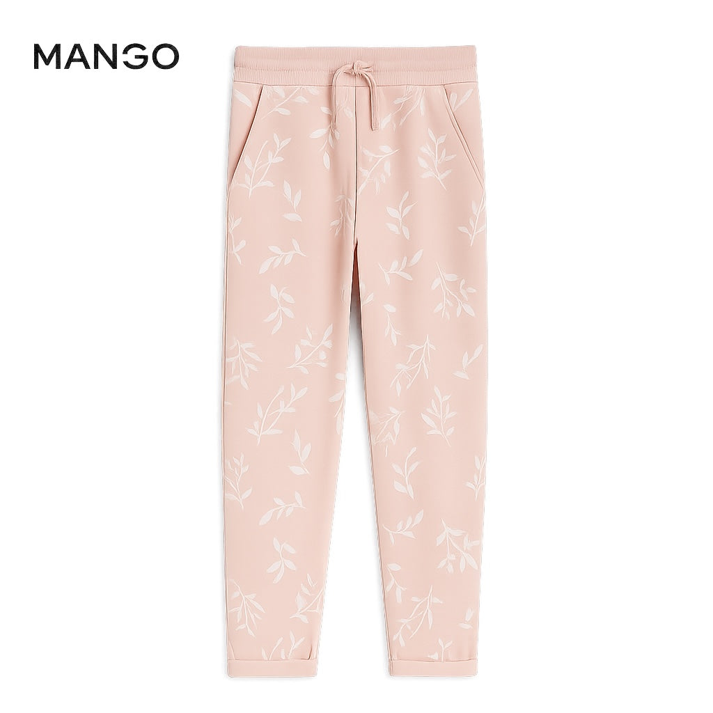 FLORAL PINK TROUSER