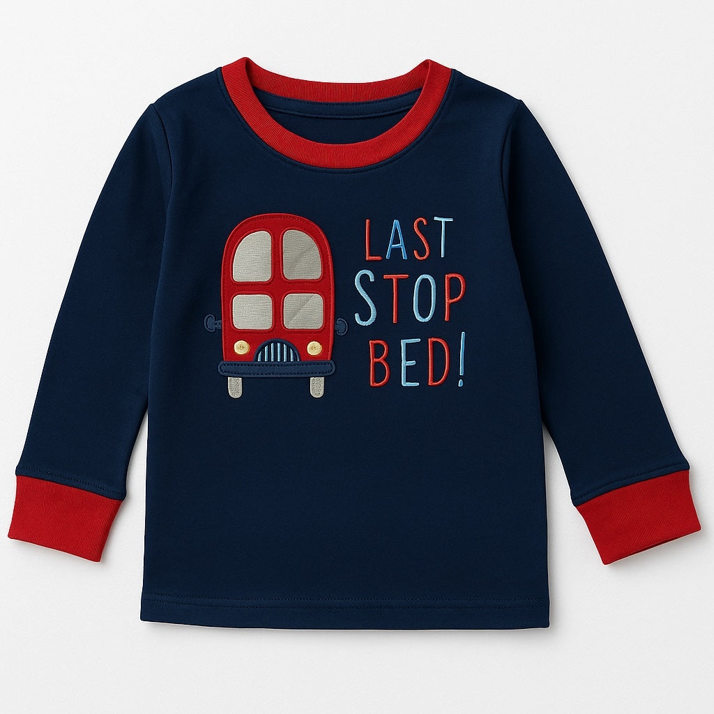 Last stop bed t-shirt