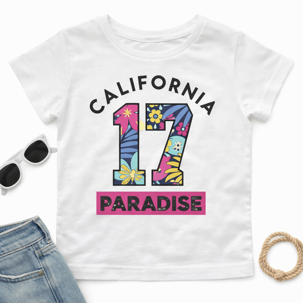 CALIFORNIA WHITE T-SHIRT